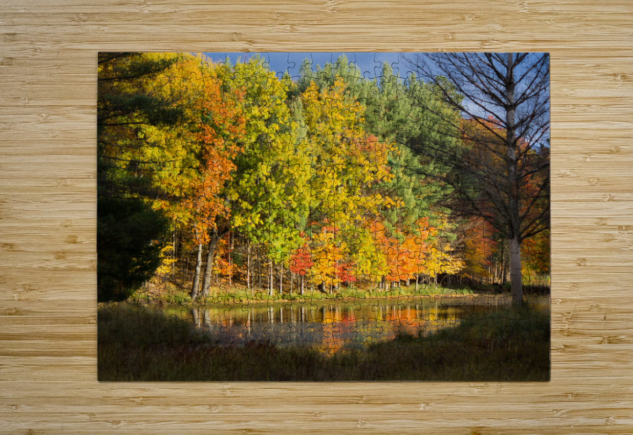 Fall in North Woods Kinseys Captures Puzzle printing